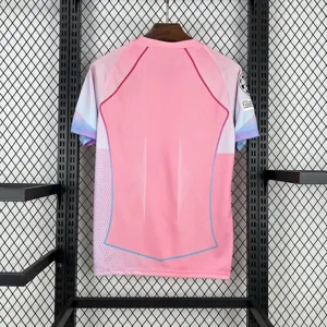 25-26 Barcelona Pink Special Edition(With CL Patch) Shirt Soccer Uniform AAAAJersey Yupoo 4