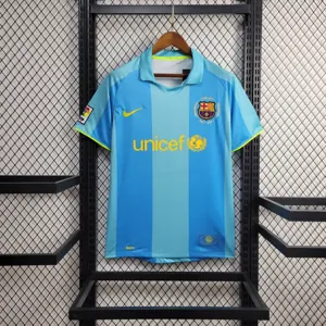 07-08 Barcelona Retro Away Kit Jersey Supplier Yupoo