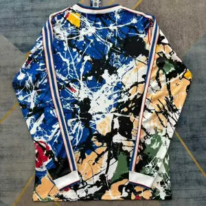 25-26 Manchester United Long Sleeve Special Edition x Stone Roses AAAA Jersey Supply Yupoo 1