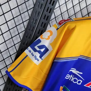 01-02 Tigres UANL Home Retro Kit Vintage Shirt Soccer AAAAJersey Yupoo 2