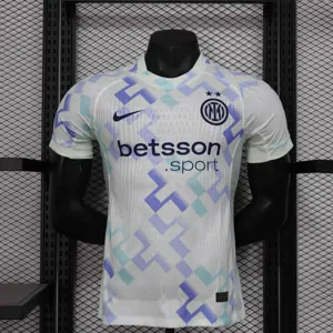 25-26 Inter Milan Away White Player Version Shirt AAAAJersey Supplier Yupoo