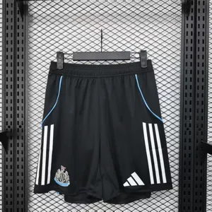 25-26 Newcastle United Home Black Player Version Shorts AAAAJersey Supplier Yupoo