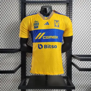 23-24 Tigres UANL Home Kit Player Version Shirts Soccer Jerseys Yupoo