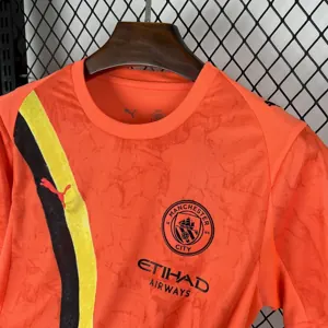 25-26 Manchester City Third Kit Football T-Shirt AAAAJersey Supply Yupoo 4