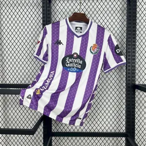 25-26 Real Valladolid Home Kit Football Apparels Sport AAAAJersey Supply Yupoo