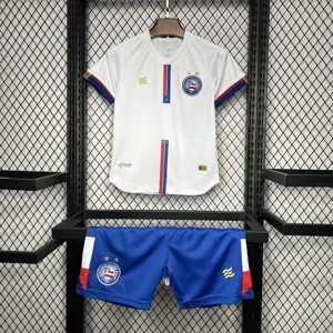 24-25 Bahia Away Kid Kits Youth Apparels Football AAAAJersey Yupoo