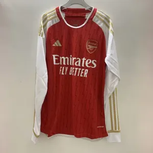 23-24 Arsenal Home Kit Long Sleeve Shirt Soccer Jerseys Yupoo