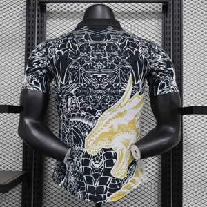 24-25 Real Madrid Black Dragon Special Edition Kit Player Version Shirt Football AAAAJersey Sup 3