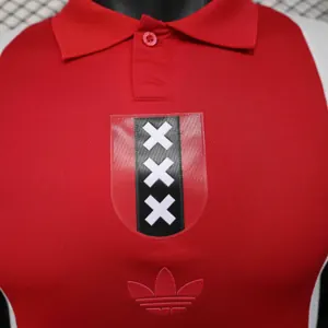25-26 Ajax 125th Anniversary Amsterdam Special Edition Player Version Shirt AAAAJersey Supply Y 4