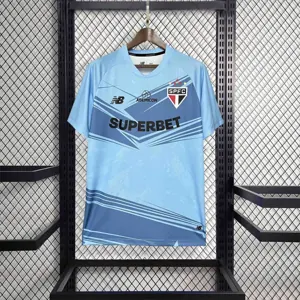25-26 Sao Paulo Goalkeeper Blue Kit Soccer Uniforms AAAAJersey Supply Yupoo