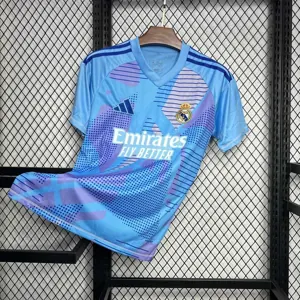 24-25 Real Madrid Blue Goalkeeper Kit Sport AAAAJersey Yupoo 4