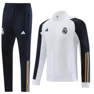 23-24 Real Madrid White Jacket Suits Cheap Jerseys Yupoo