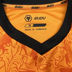 26-27 Wolves Mens Home Kit Football T-Shirt AAAAJersey Supply Yupoo 10 1