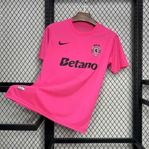 24-25 Sporting Lisbon Special Pink Shirt AAAAJersey Supplier Yupoo