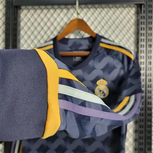 23-24 Real Madrid away long sleeved size S-3XL Soccer Jersey 8