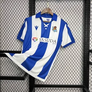 24-25 Real Sociedad Home Kit Soccer Uniform AAAAJerseys Dropshipping Yupoo 1