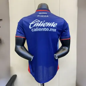 23-24 Cruz Azul Training Kit Navy Player Version Shirt Soccer Jerseys Yupoo 1