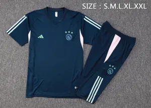 23-24 Ajax Short Sleeve Training Suit Yupoo 1