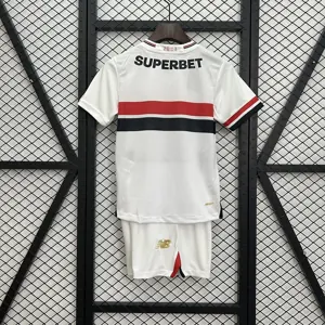 25-26 Sao Paulo Home Kid Kits Yourth Apparels AAAAJersey Supply Yupoo 2