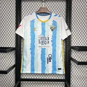 24-25 Malaga Home Kit Football Apparels Sport AAAAJersey Yupoo