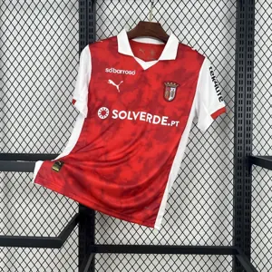 25-26 Braga Home Kit Shirt Soccer Uniforms Soccer AAAAJersey Supply Yupoo