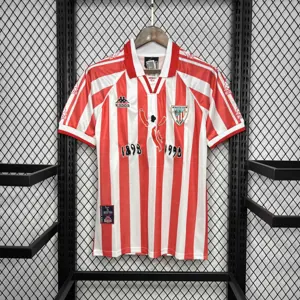 97-98 Athletic Bilbao Home Retro Kit Football Apparel AAAAJerseys Dropshipping Yupoo