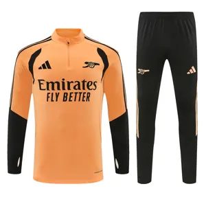 26-27 Arsenal Mens Kit Football Aldult Training Long Sleeve Suit Yupoo 5 3