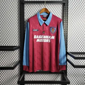 95-97 West Ham home Long Sleeves