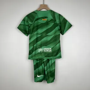 23-24 Barcelona Kids goalkeeper green size 16-28 5