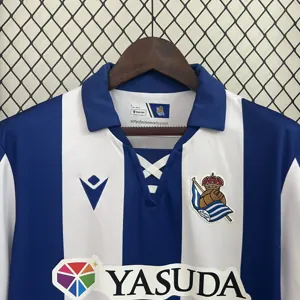 24-25 Real Sociedad Home Kit Football Apparels AAAAJersey Wholesale Yupoo 7