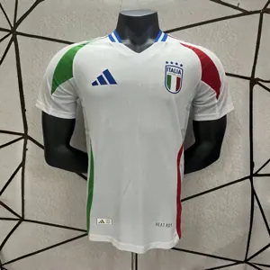 2024 Italy Away Player Version Kit UEFA Euro Shirt Football AAAAJersey Supplier