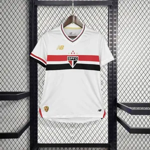 25-26 Sao Paulo Home Women Shirt Lady Uniform AAAAJersey Dropship Yupoo