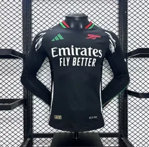24-25 Arsenal Away Long Sleeve Kit Player Version Shirt Soccer AAAAJersey Yupoo