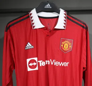 22-23 Manchester United Home Retro Kit Vintage Player Version Long Shirt AAAAJersey Dropship Yu 5