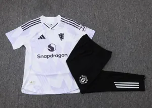 25-26 Manchester United Away Player Version Training Kits Football Tracksuits 1