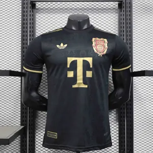 24-25 Bayern Munich 125th Anniversary Black Kit Player Version Shirt AAAAJersey Dropship Yupoo