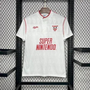 91-92 Sevilla Home Retro Kit Vintage Shirt Soccer AAAAJersey Yupoo