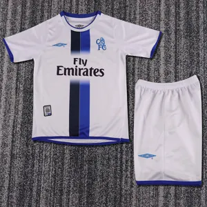 2003 Chelsea Away Retro Kid Kits Youth Apparels AAAAJersey Supplier Yupoo
