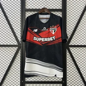 25-26 Sao Paulo Goalkeeper Black Shirt Soccer Uniform AAAAJersey Dropship Yupoo