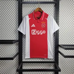 24-25 Ajax Home Kit Football Shirt AAAAJersey Supplier Yupoo