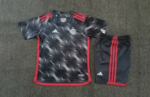 24-25 Flamengo Third Kids Kits Youth Apparels AAAAJersey Supplier Yupoo