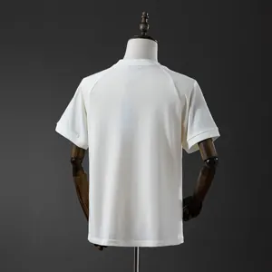 25-26 Manchester United Adidas Originals 3-stripes beige cotton t-shirt 1