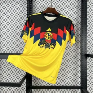25-26 Club America Home Kit Soccer T-Shirt AAAAJersey Supply Yupoo
