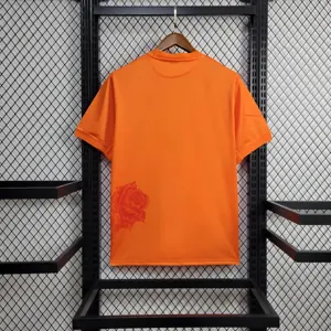 24-25 Real Madrid Y3 Orange Kit Jersey Supplier Yupoo 1
