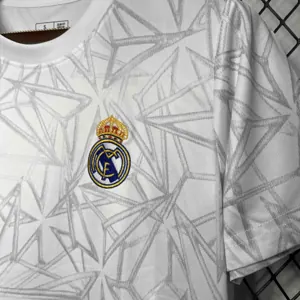 24-25 Real Madrid Training White Kit Soccer Uniform AAAAJersey Dropshiping Yupoo 3