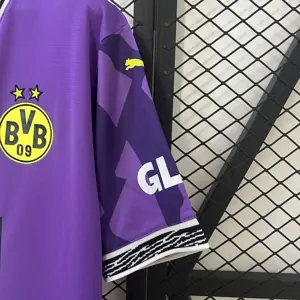 24-25 Dortmund Anniversary Culture Special Edition Purple Soccer T-Shirt AAAAJersey Dropship Yu 3