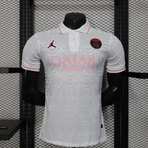 25-26 PSG Special Edition Player Version POLO Kit Soccer Sino Maillot été AAAAJersey Yupoo