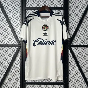 25-26 Club America White Training Kit Soccer T-Shirt AAAAJersey Wholesale Yupoo