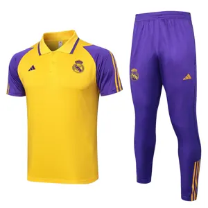 23-24 Real Madrid Yellow Polo Suits Jerseys World Yupoo
