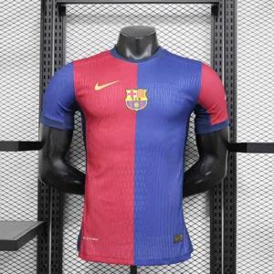 24-25 Barcelona Home Blank without Sponsors Player Version Shirt AAAAJersey Supplier Yupoo